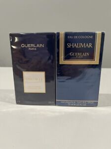 1 PIECE OF GUERLAIN PARIS SHALIMAR EAU DE COLOGNE 2.5 FL OZ NEW IN BOX SEALED