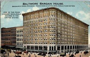1910s Baltimore Bargain House in Baltimore MD Advertising Postcard
