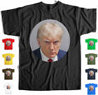Trump Mug shot T Shirt USA 100% Cotton Trump 2024
