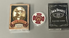 PAIR OF 2003 JACK DANIELS PLAYING CARDS NEW SEALED + POKER CHIP GOLF BALL MARKER
