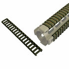 4PCS / 8pcs Heat Resistant Rifle Weaver Picatinny Ladder Rail Covers Green Color