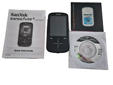 SanDisk Sansa Fuze+ Black ( 8 GB ) Media Player w/ 16GB Micro SSD * 24GB Storage