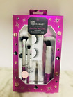 Real Techniques 6pc Set Limited Edition Tweezers Brush Eye Lashes & Bag