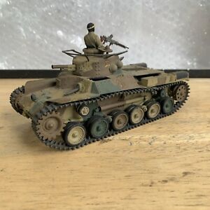 Type 97 Chi Ha Japanese Medium Tank Model Kit. 1/35 Built Painted