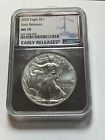 United States 2020 American Silver Eagle NGC Graded First Releases MS70 Coin