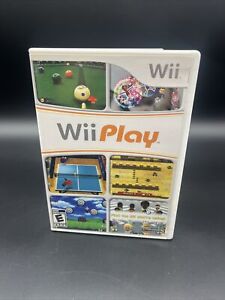 New ListingWii Play (Nintendo Wii, 2007) Cleaned, Tested, Complete in Box