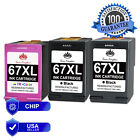67xl Ink Cartridges for HP Ink 67 XL For deskjet 2700 Envy 6000e 6055e Printer