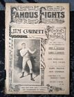 **Very Rare** Famous Fights Past And Present Boxing Paper #27 Jim Corbett