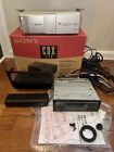 SONY XR-C5100 CAR STEREO CASSETTE & CDX 715 CD Changer With Manual And Wiring