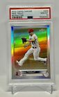 2022 Topps Chrome Refractor-MIKE TROUT Angels #200 PSA 10 GEM MT