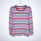 pure collection cashmere sweater Striped Pink Size 18