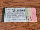 New Listing1972 Vintage Disneyland 15 Adventures Adult Ticket Book, 2 Tickets Remain C E