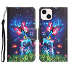 New ListingFor Various Phone Hot Butterfly Case Cover Magnetic Flip Wallet Card Bag Holder