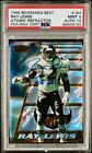 1996 Bowmans Best Ray Lewis Signed Atomic Refractor Rookie RC PSA 9 Auto 10 HOF
