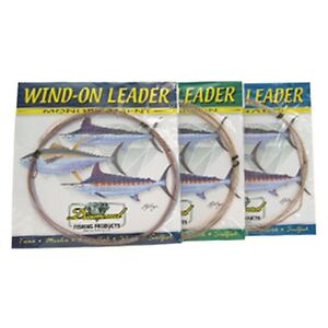 Momoi Wind-on Leaders Mono--25 Ft--Pick Your Line Class Free Shipping