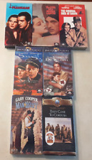 Gary Cooper VHS Lot of 7 ALL BUT 1 NEW SEALED Man of the West Plainsman Bengal