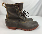 Vintage LL BEAN Boots Maine Hunting Shoe Duck Boots Leather USA Mens 6.5
