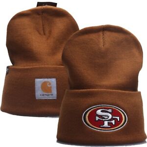 Carhartt '47 Beanie San Francisco 49ers Adult Knit Hat Cap NWT Niners NFL