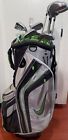 New ListingWomens Complete Right Hand Golf Club Set 5-PS Irons 4 Woods Putter Nice Nike Bag