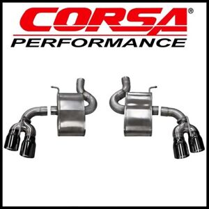Corsa Xtreme Axle-Back Exhaust System fits 2016-2023 Chevrolet Camaro SS ZL1 6.2 (For: 2016 Camaro)