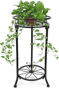 Metal Plant Stand Indoor 2 Tier Plant Stands Tall Iron Corner Potted Flower