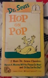 HOP ON POP DR. SEUSS VHS
