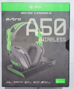 ASTRO Gaming A50 Wireless + Base Station for Xbox One & PC - Black/Green