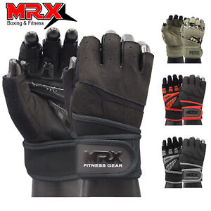 MRX Men Workout Weightlifting Gloves Wrist Support Workout Gym Accessories Glove