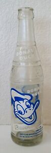 New ListingVINTAGE 1953 EMBOSSED ACL DONALD DUCK BEVERAGES SODA BOTTLE