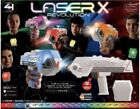 NIB Laser X Revolution 4 Player Set with Blasters and Chest Receivers Laser Tag