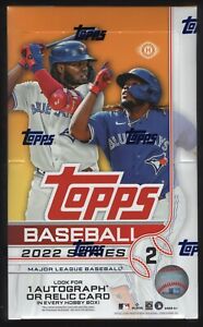 2022 Topps Series 2 Baseball Factory Sealed Hobby Box - 24 Packs 1 Auto or Relic