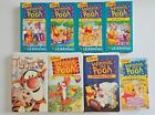 Winnie The Pooh lot of 8 VHS Videos Pooh Learning Tigger Movie Songs Spookable