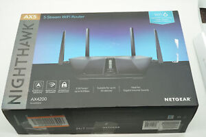 NETGEAR Nighthawk WiFi 6 Router (RAX43-100NAS) 5-Stream Dual-Band Gigabit Router