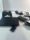 New ListingPlaystation 2 PS2 Slim Black w/ Controller, Cords & Memory Card Tested Works