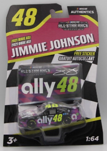 Jimmie Johnson #48 NASCAR Authentics 2021 All Star Wave 1 ally 1:64 Diecast