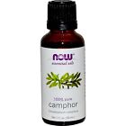 Camphor (100% Pure), 1 oz - NOW Foods Essential Oils