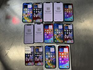 Lot of 14 Mixed Apple iPhones *Please Read*