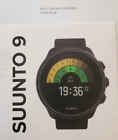 SUUNTO 9 BARO Charcoal Black Titanium Ultra-endurance GPS Watch New Open Box