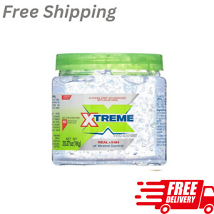 Xtreme Pro-Expert Hair Styling Gel, Unisex, 35.27 oz Jumbo Clear Jar