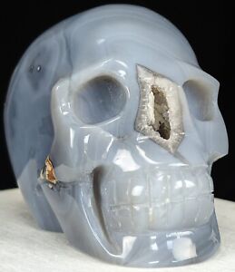 Agate Skull Carving Crystal Large Big Huge Gemstone