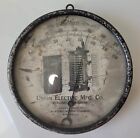 Antique Union Electric Mfg Co Advertising Circular Thermometer 7.25