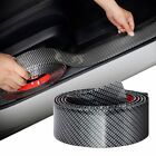 Parts Accessories Carbon Fiber Vinyl Car Door Sill Scuff Plate Sticker Protector (For: Smart Fortwo Brabus)