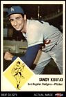 1963 Fleer #42 Sandy Koufax Dodgers HOF MVPw CYAw 7 - NM