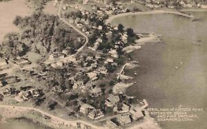 An Aerial View Of Haycock Point, Hotchkiss Grove & Pine Orchard, Branford CT