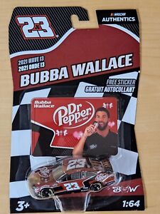 2021 Wave 13 Bubba Wallace Dr. Pepper Fan Vote 1/64 NASCAR Authentics $1 COMBINE