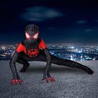 Miles Morales Kids Cosplay Costume Spider-Man:Into The Spider-Verse Jumpsuit