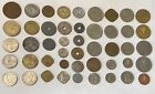 Foreign World Coins -Lot of 47 Nicer Coins - 17 Different Countries