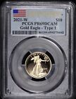 2021-W 1/4 Oz $10 Proof Gold American Eagle Type 1 PCGS PR 69 DCAM First Strike