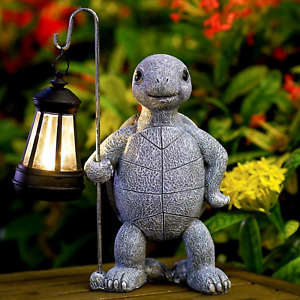 New ListingSolar Turtle Statues for Garden Decor: Outdoor Sculptures for Lawn Ornaments