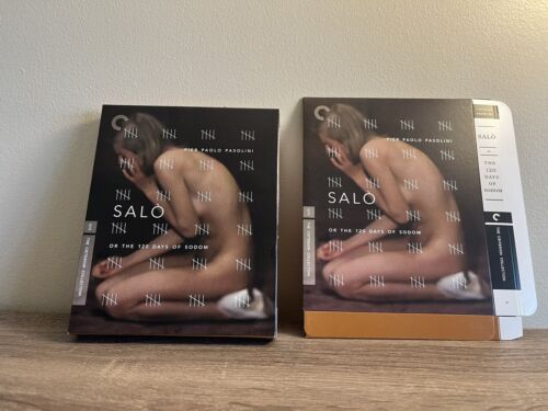 Salo or The 120 Days of Sodom, Criterion Collection Blu-ray, New, Unsealed